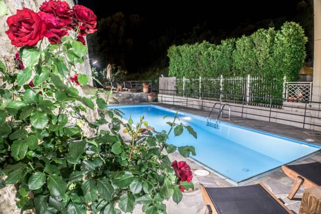Villa Ventus, 40Sqm Private Pool & Hot Tub! Roussospítion Buitenkant foto